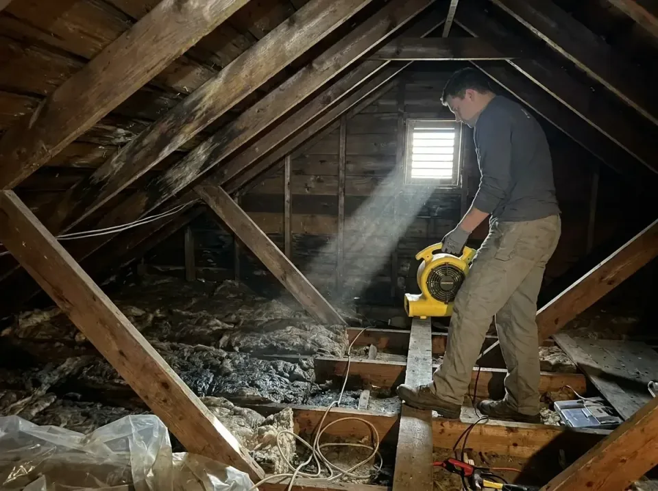 attic-water-damage-drying-proc-007 — frequently asked questions, Emergency Water Extraction & 24/7 Flood Response in Chinchi…